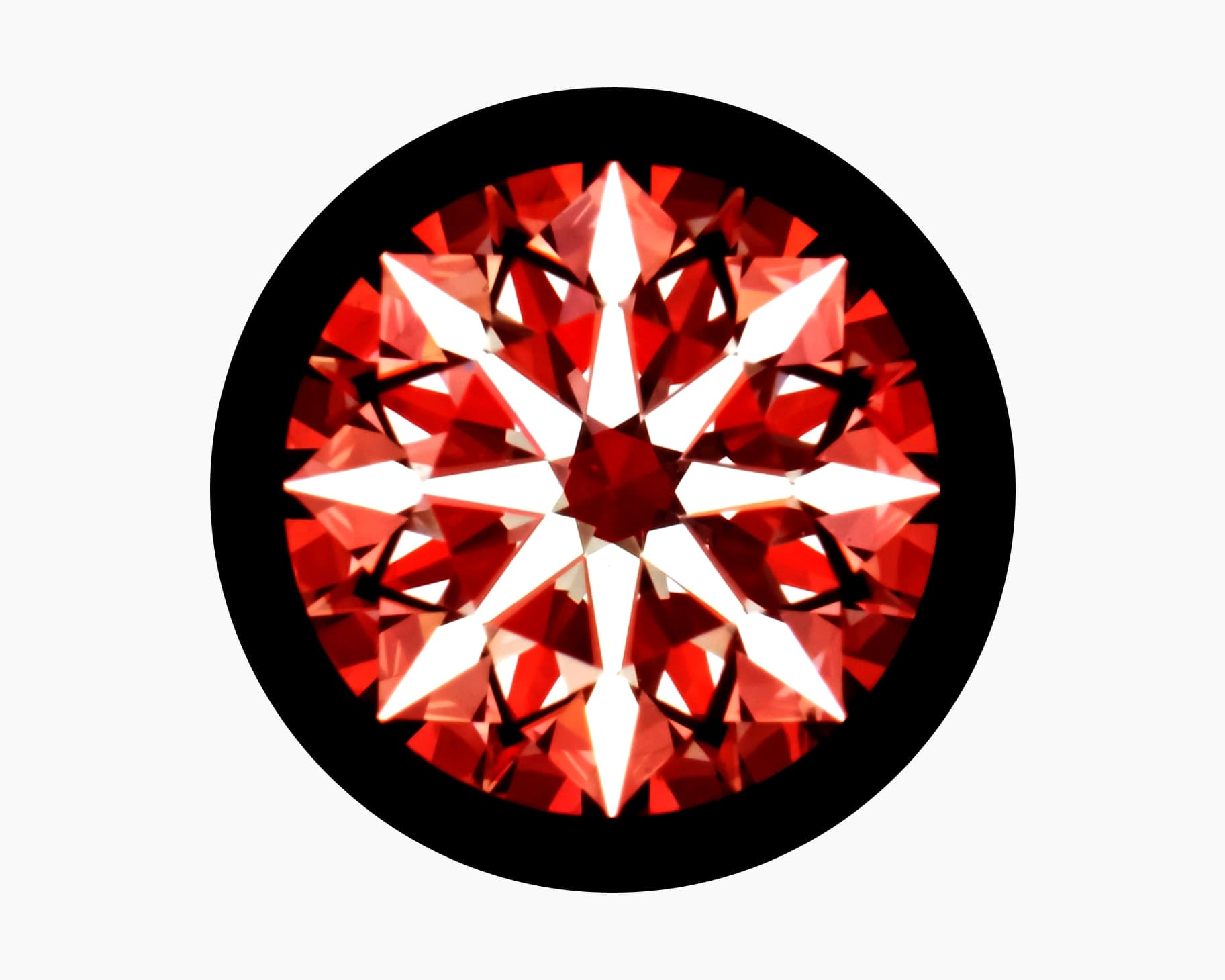 Arrows image of 1.01ct Ideal Hearts & Arrows Round Diamond