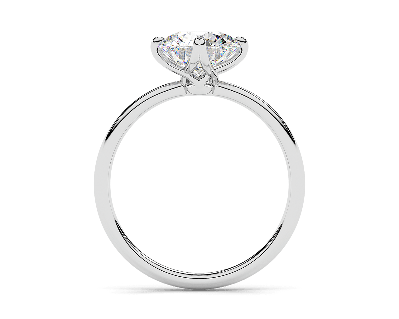 The Giselle Four Prong Solitaire